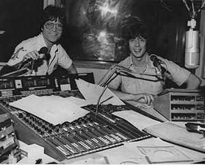 Roger Scott and Cliff Richard