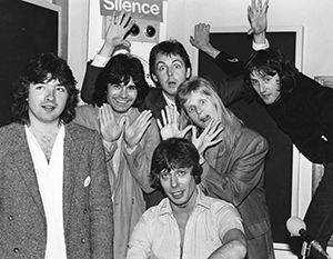 Roger Scott with the Wings