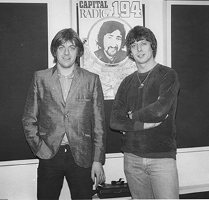 Roger Scott with Nick Lowe