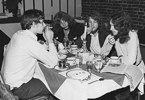 Roger Scott with Jethro Tull