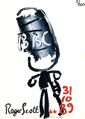 Roger Scott's Memorial Concert Invitation